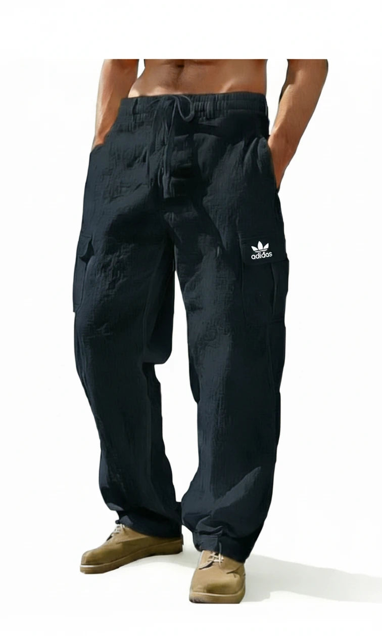 Cargo Comfort Linen Pants