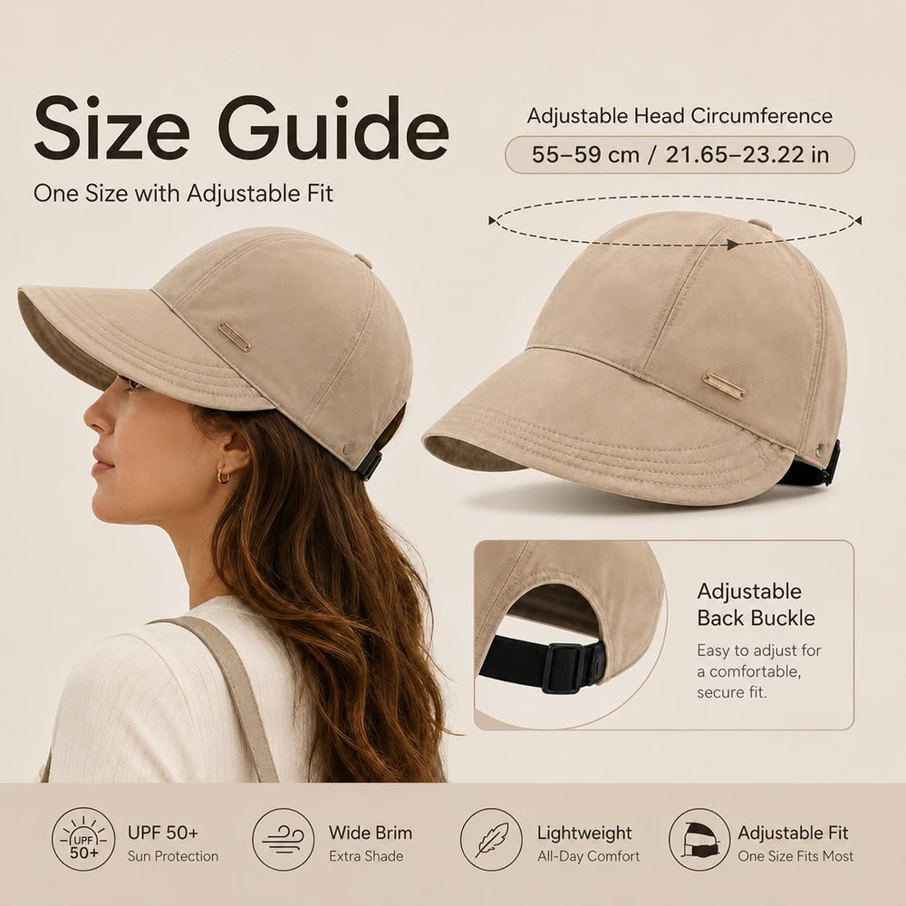 Wide Brim Sun Visor
