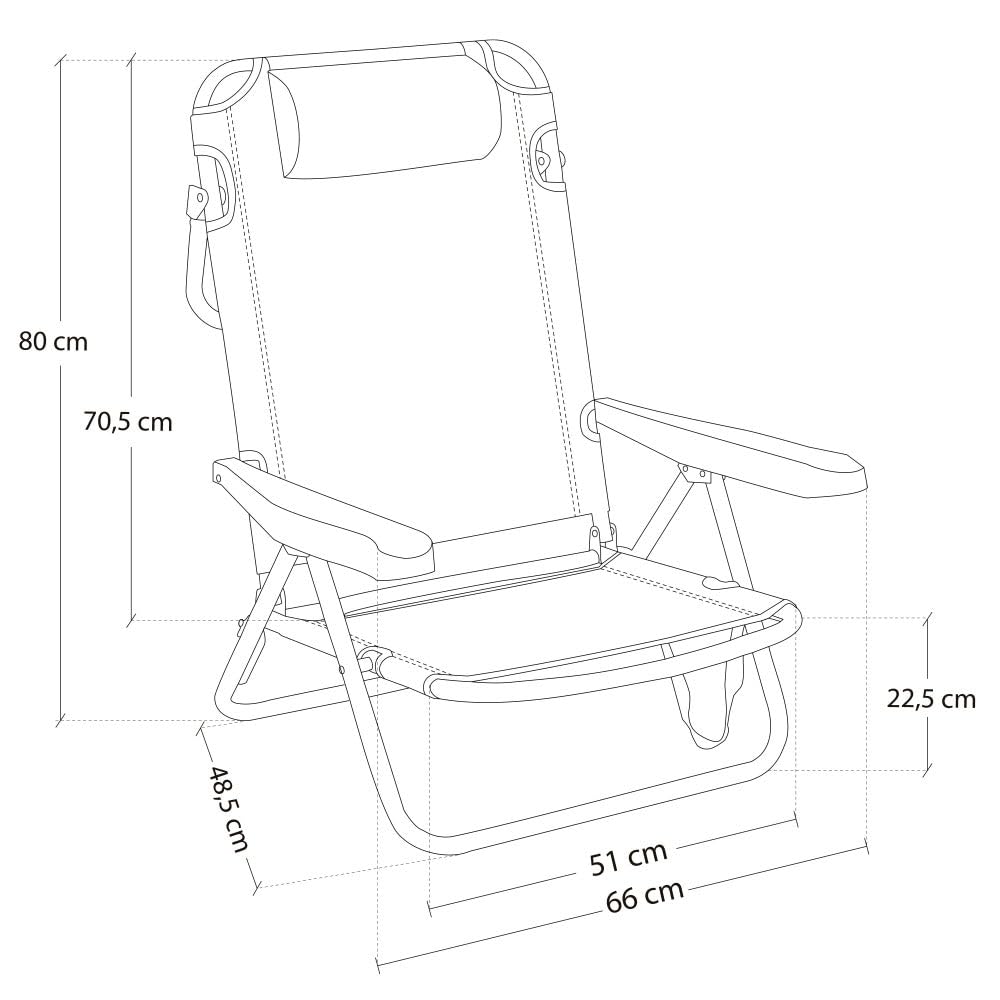 2-Pack – Reclining Beach Chairs | Lightweight, Portable, and Comfortable | Free Sun Umbrella (Special Summer Offer)