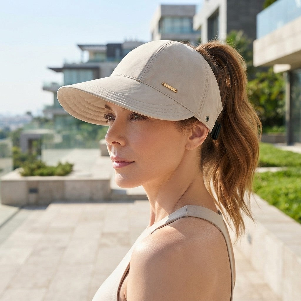 Wide Brim Sun Visor